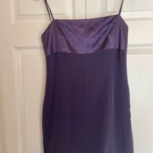 Jones New York Elegant Purple Spaghetti Strap Dress size 8 prom, cocktail